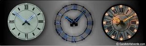 reloj de torre portada
